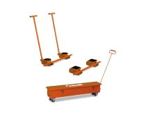 Wózki transportowe i rolki unoszące